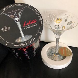 NEW!! Lolita “Girl’s Best Friend” Martini Glass
